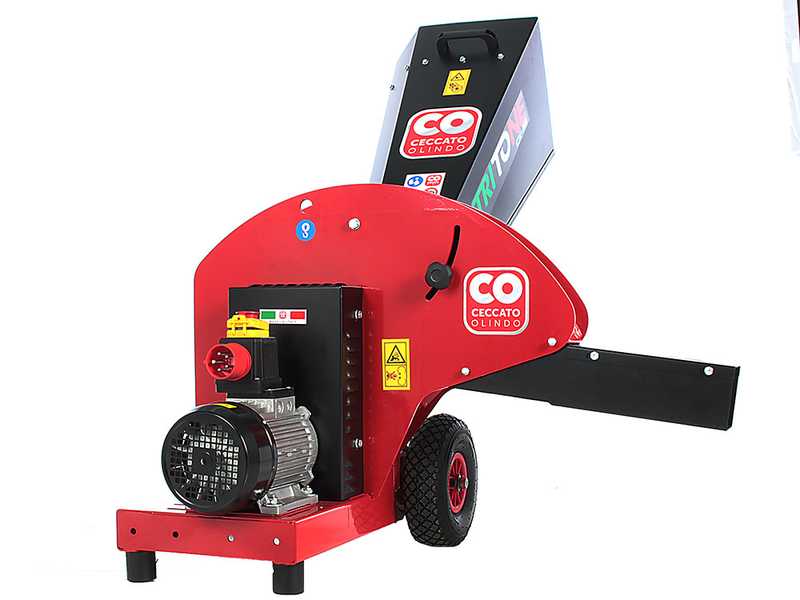 OUTLET - DA ESPOSIZIONE - Ceccato Tritone One - Biotrituratore elettrico - Motore trifase