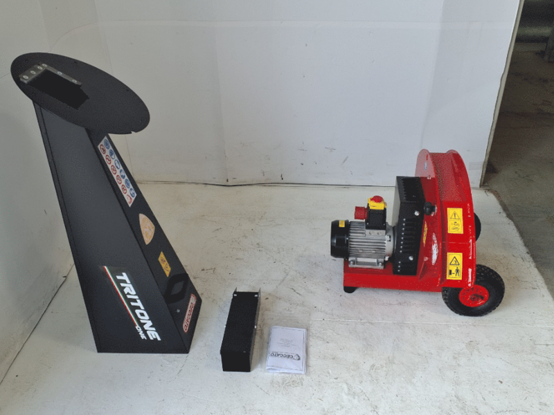 OUTLET - DA ESPOSIZIONE - Ceccato Tritone One - Biotrituratore elettrico - Motore trifase
