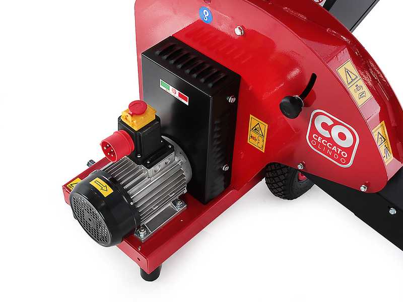 OUTLET - DA ESPOSIZIONE - Ceccato Tritone One - Biotrituratore elettrico - Motore trifase
