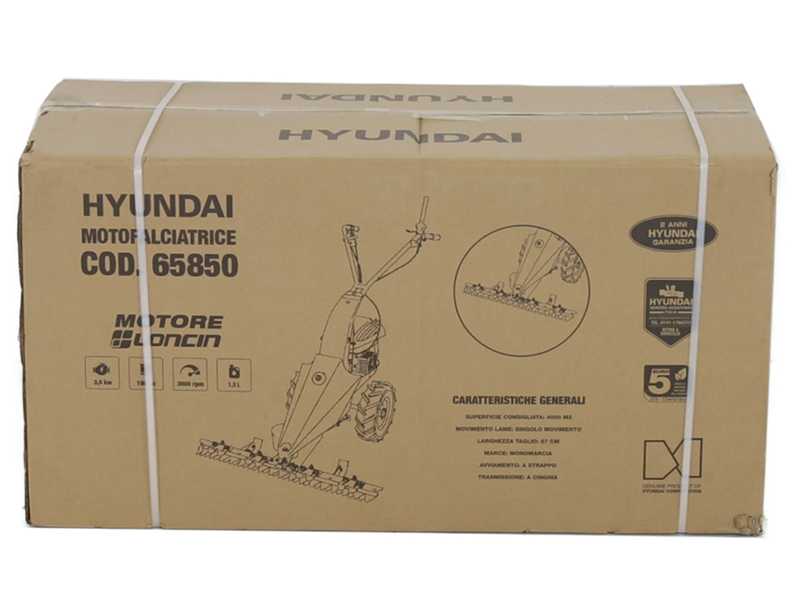 Hyundai JRF-1001AV-2 - Motofalciatrice monolama - Loncin 196 OHV