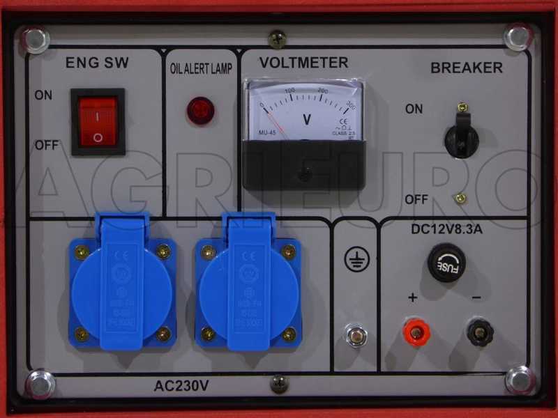 OUTLET - DIFETTI ESTETICI - GeoTech GGSA3000 - Generatore di corrente con AVR 2.7 kW - Continua 2.5 kW Monofase