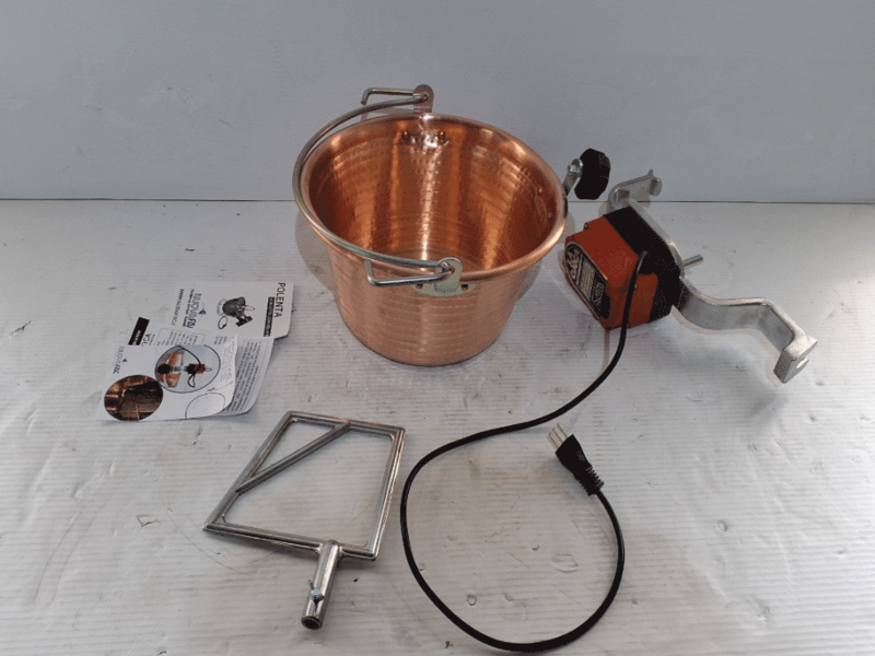 OUTLET - DIFETTI ESTETICI - NuovaFac Cuoca Automatica - Paiolo elettrico in rame martellato a induzione - 9L - 24W