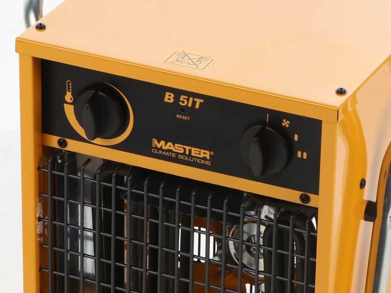 OUTLET - SENZA IMBALLO ORIGINALE - Master B 5 EPB - Riscaldatore elettrico trifase con ventilatore - Generatore di aria calda