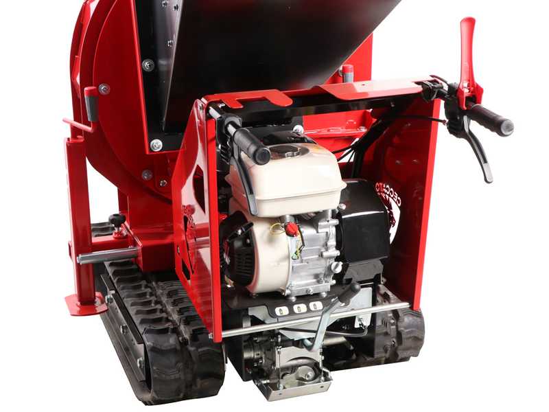 Ceccato Tritone Monster Cingo - Biotrituratore semovente a cingoli - Motore Honda GX390