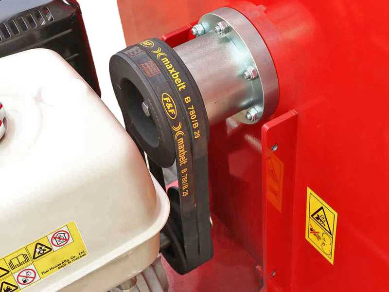 Ceccato Tritone Monster Cingo - Biotrituratore semovente a cingoli - Motore Honda GX390