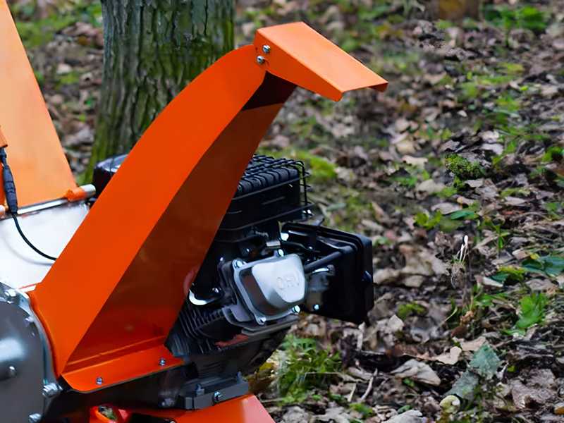 Forest Master FM14DDES - Biotrituratore a scoppio  - Motore a benzina LCT da 14 HP