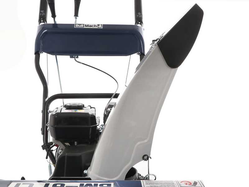 OUTLET - UTILIZZATO PER PROVA - BullMach BM-61 LT - Spazzaneve a scoppio - Cingolato - Loncin H200
