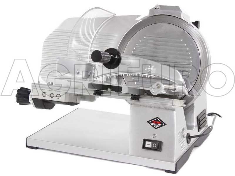 OUTLET - PICCOLI DIFETTI ESTETICI - Celme  TOP 300 - Affettatrice CE professionale - in alluminio anodizzato