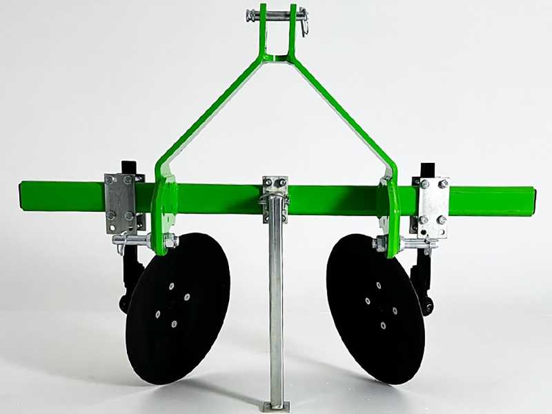 Seven Italy Simply - Rincalzatore - 2 Elementi - Serie leggera - Telaio da 140 cm - Per trattori con attacco a tre punti
