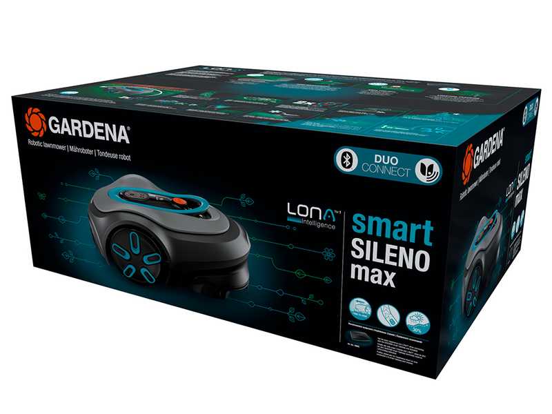 Gardena Smart SILENO Max 1200 - Robot rasaerba - Larghezza di taglio 22 cm