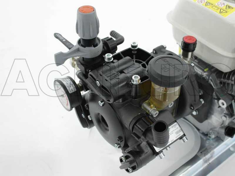 OUTLET - DIFETTI ESTETICI - Motopompa irrorazione con pompa Comet APS 41 motore a scoppio Honda GP 160