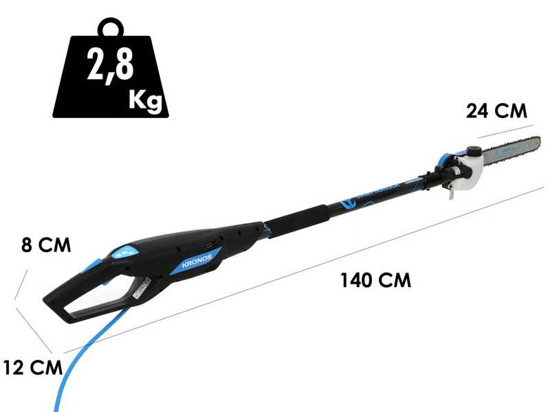 Campagnola Kronos - Potatore su asta fissa in carbonio da 60 cm - Line 58
