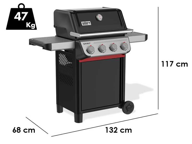 Weber Spirit E-410 - Barbecue a gas