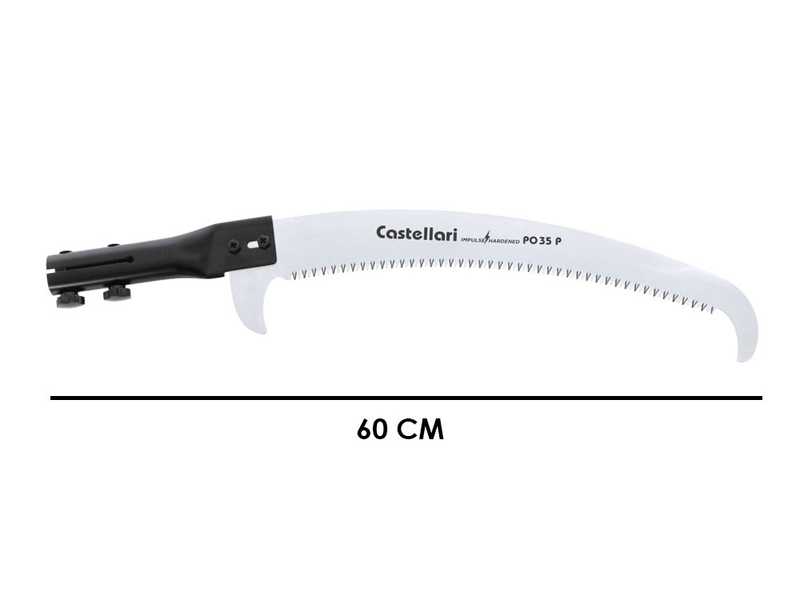 Castellari PO35P - Seghetto per asta ovale - 35 cm - Scegli la tua asta!