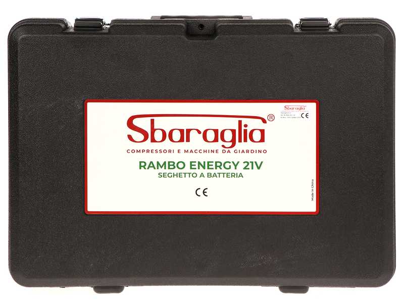 Sbaraglia Rambo Energy 21V - Potatore a batteria manuale - 21V/5.2Ah