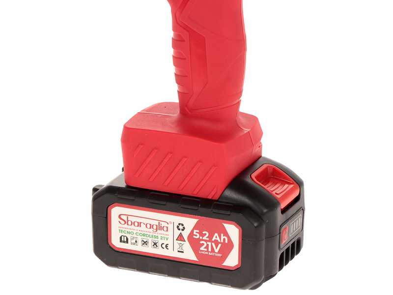 Sbaraglia Rambo Energy 21V - Potatore a batteria manuale - 21V/5.2Ah