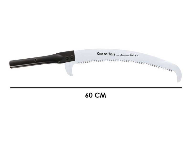 Castellari PS35PRO - Seghetto per asta con denti a &quot;U&quot; - 35 cm - Scegli la tua asta!