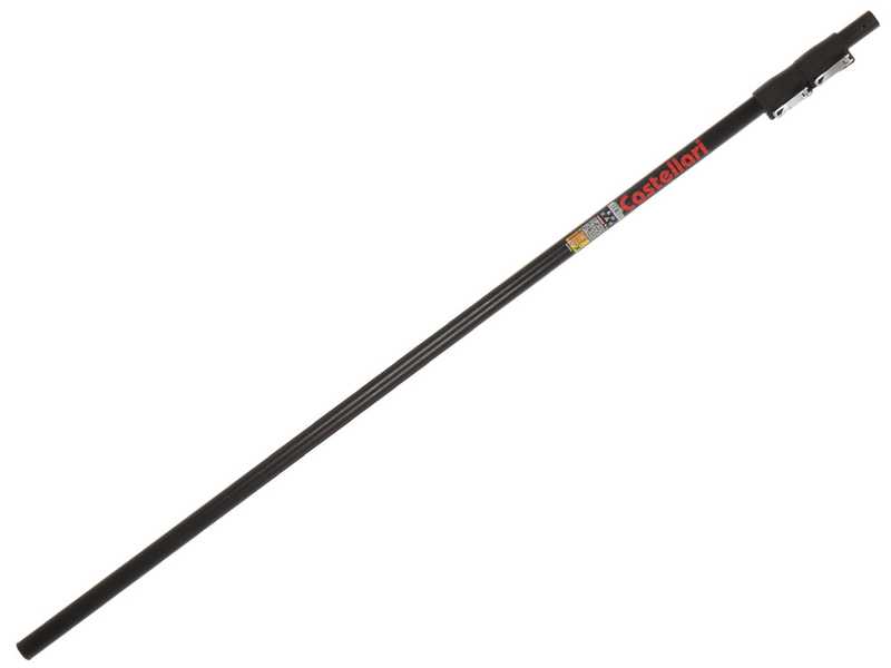 Castellari PS35PRO+AT6 CARBON - Seghetto con denti &quot;U&quot; su asta in carbonio - 265-615 cm - Lama da 35 cm