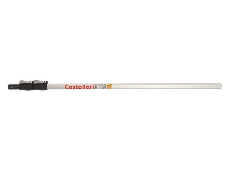Castellari PS35PRO+AT6 - Seghetto con denti &quot;U&quot; su asta in alluminio - 265-615 cm - Lama da 35 cm