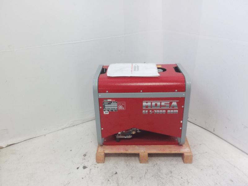 OUTLET - DIFETTI ESTETICI - MOSA GE S-7000 BBM AVR EAS - Generatore di corrente a benzina con AVR e avv.elettrico 6.5 kW - Continua 5.4 kW Monofase