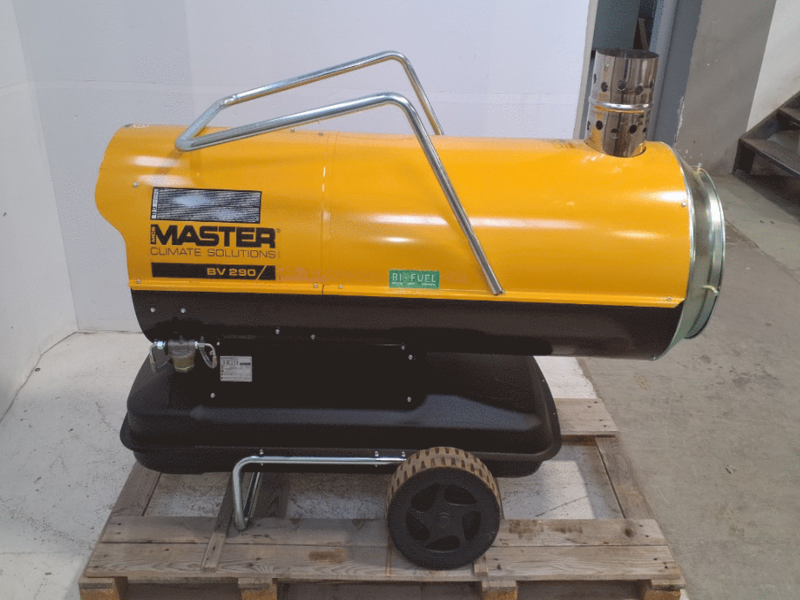 OUTLET - UTILIZZATO PER PROVA - Master BV 290 E - Generatore di aria calda a gasolio a riscaldamento indiretto