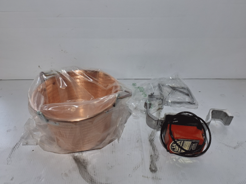OUTLET - PICCOLI DIFETTI ESTETICI - NuovaFac Cuoca Automatica - Paiolo elettrico in rame martellato a induzione - 9L - 24W