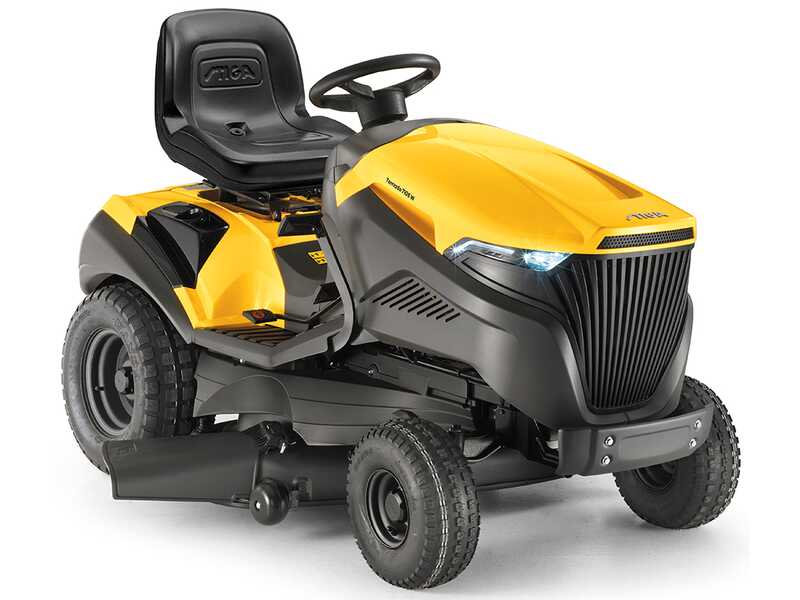 Stiga Tornado 7108 W - Trattorino tosaerba - Bicilindrico - Scarico Laterale e Mulching