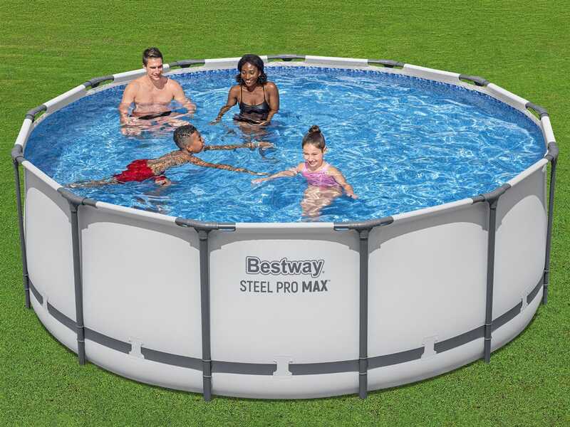 Bestway Steel Pro Max 56488 - &Oslash;457x107 cm - Piscina Rotonda