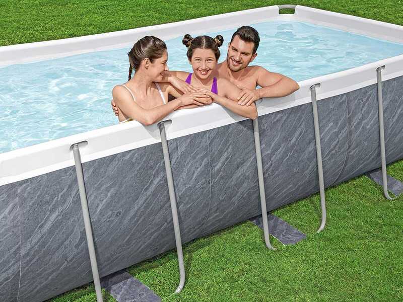 Bestway Steel Pro Max 56721 - Piscina fuori terra per 5-6 Persone