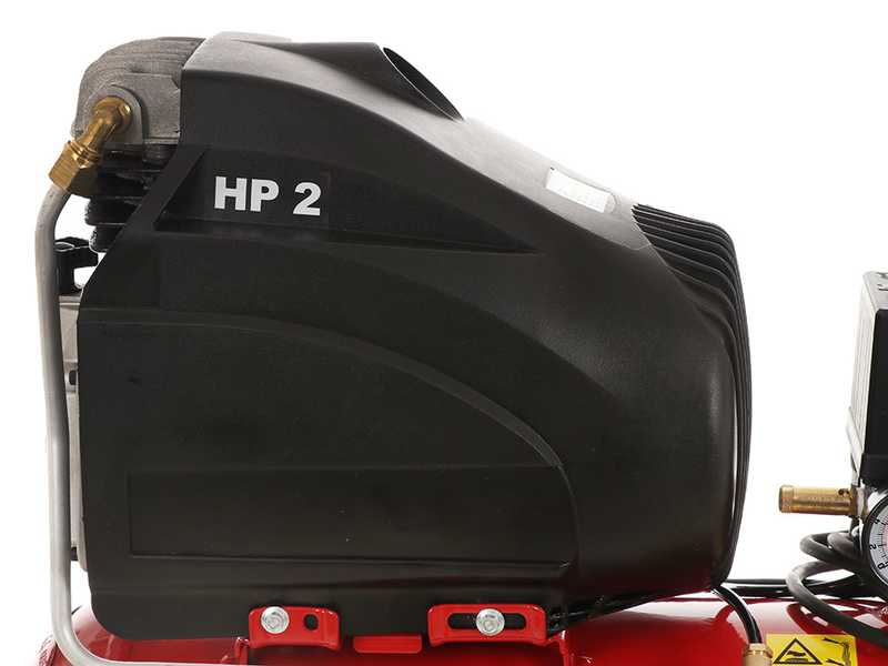 OUTLET - PICCOLI DIFETTI ESTETICI - Compressore aria elettrico carrellato FINI Amico 25/SF2500 - Motore 2 HP - 24 lt