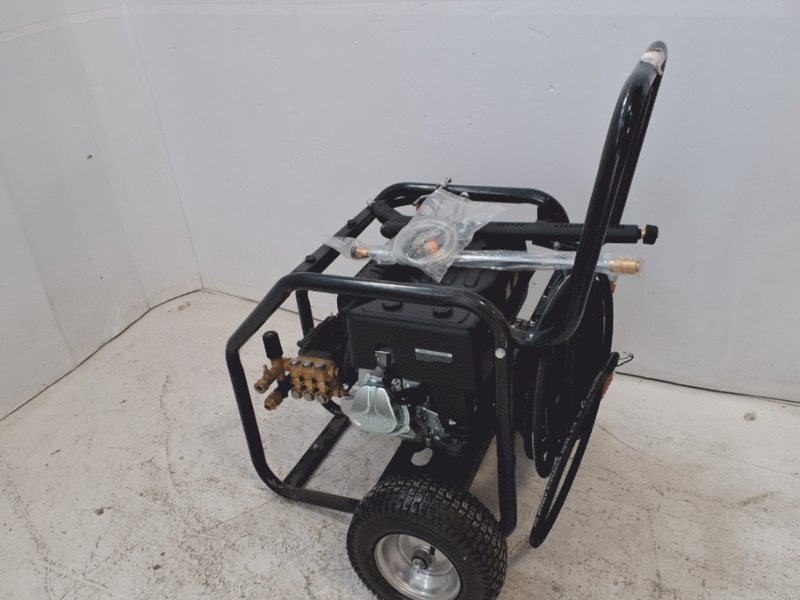 OUTLET - UTILIZZATO PER PROVA - GeoTech-Pro PWP 17/275 ZW Idropulitrice a scoppio - 275 bar - Motore Loncin a benzina 420cc
