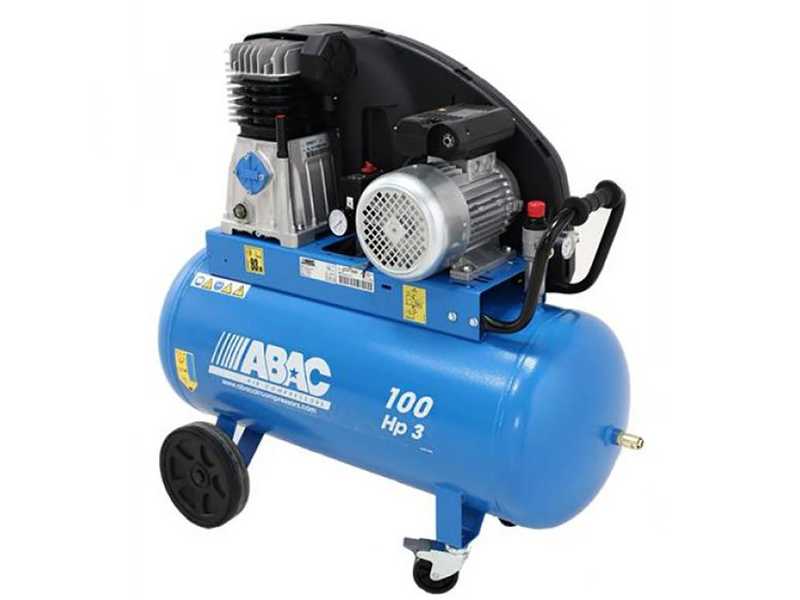 OUTLET - PICCOLI DIFETTI ESTETICI - Abac A39B 100 CM3 - Compressore aria monofase professionale a cinghia - 100 lt