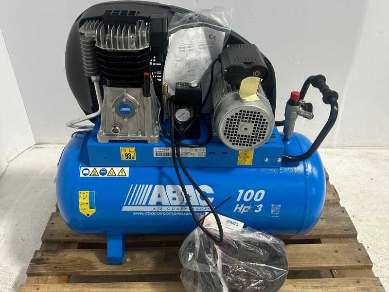 OUTLET - PICCOLI DIFETTI ESTETICI - Abac A39B 100 CM3 - Compressore aria monofase professionale a cinghia - 100 lt