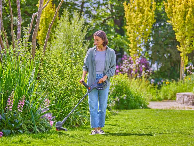 Gardena EasyTrim 25/18V P4A - Tagliabordi a batteria - SENZA BATTERIE E CARICABATTERIE
