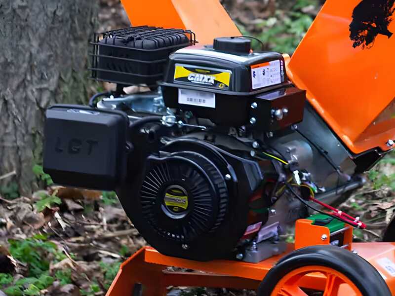 Forest Master FM9DD - Biotrituratore a scoppio  - Motore a benzina LCT da 9 HP