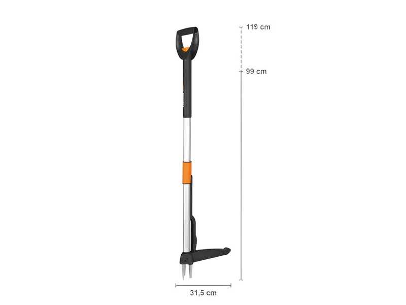 Fiskars SmartFit - Rimuovi erbacce manuale telescopico