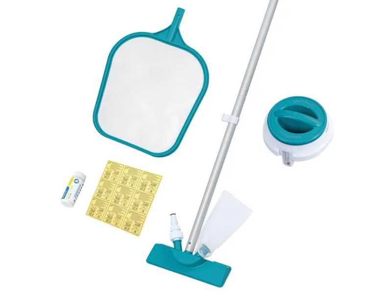 Kit pulizia AquaClear per piscine Bestway 58794