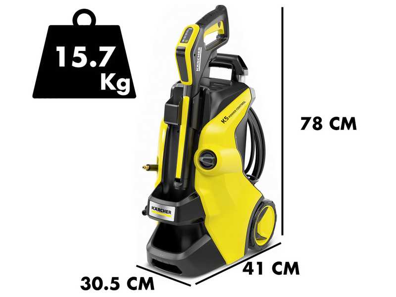 Karcher K5 Power Control Flex Home - Idropulitrice con lavasuperfici T 5 - 145 bar - 500 lt/h