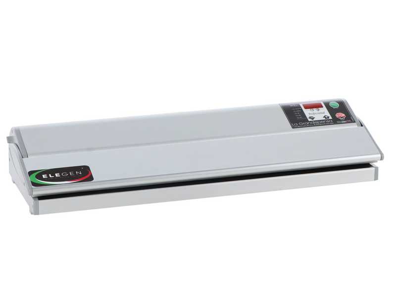 OUTLET - UTILIZZATO PER PROVA - Elegen La Grandispensa 40 Professional - Macchina sottovuoto - Barra saldante da 40cm