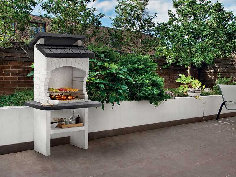 Palazzetti Olbia 2 - Barbecue in muratura a legna e carbone