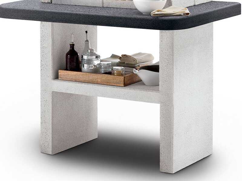 Palazzetti Olbia 2 - Barbecue in muratura a legna e carbone