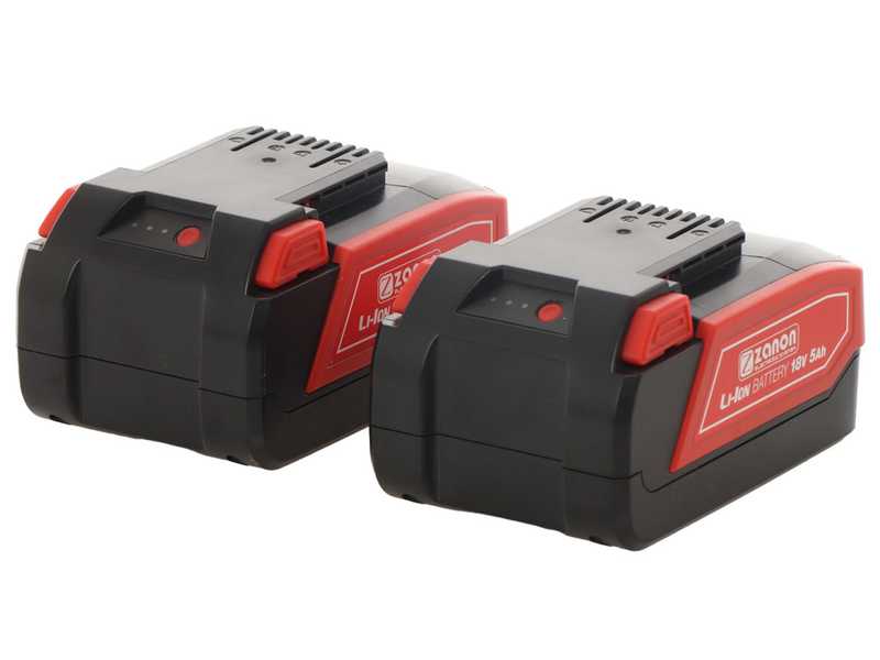 Zanon ZP 185 - Potatore manuale a batteria - 2x 18.5V 5Ah