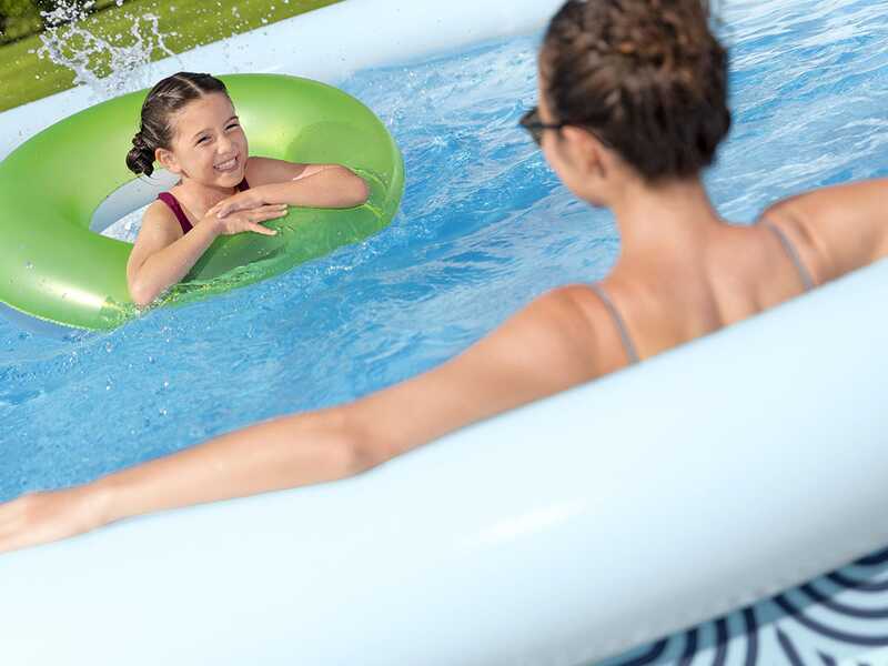 Bestway Fast Set 57313 - Piscina gonfiabile + Pompa filtro 29 W