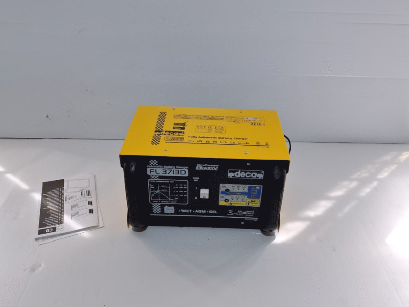 OUTLET - DIFETTI ESTETICI - Deca FL 3713D - Caricabatterie auto - mantenitore elettronico - monofase - batterie 6-12-24V