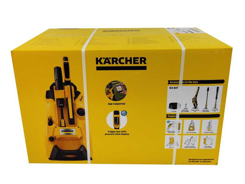 Karcher K4 Power Control Flex - Idropulitrice a freddo - 420 lt/h - 130 bar