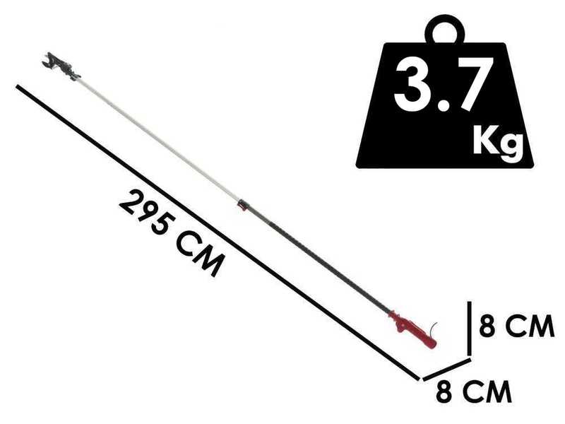 OUTLET - UTILIZZATO PER PROVA - Archman Helium+ - Forbice elettrica da potatura su asta - 37V 8.7Ah