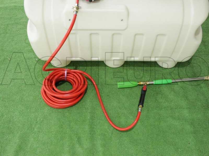 GeoTech CZ-100 - Botte per irrorazione con cisterna da 100 lt per trattorino rasaerba - elettrica