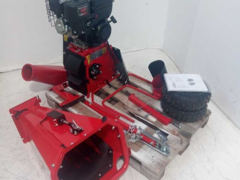 OUTLET - DIFETTI ESTETICI - GeoTech-Pro PCS 90 BS - Biotrituratore a scoppio professionale - Motore Brigss&amp;Stratton