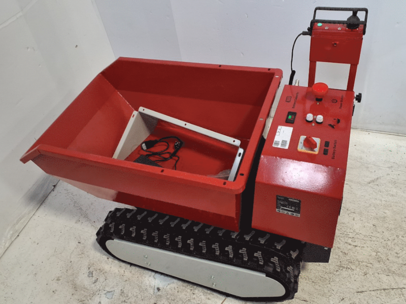 OUTLET - UTILIZZATO PER PROVA - GeoTech-Pro TMD 400 H - Motocarriola a batteria 48V 15Ah con ribaltamento idraulico