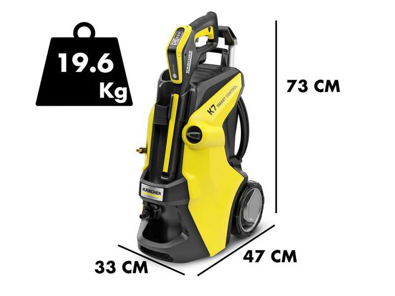 Karcher K7 Smart Control Flex - Idropulitrice ad acqua fredda - 180 bar - 600 lt/h - Con Bluetooth